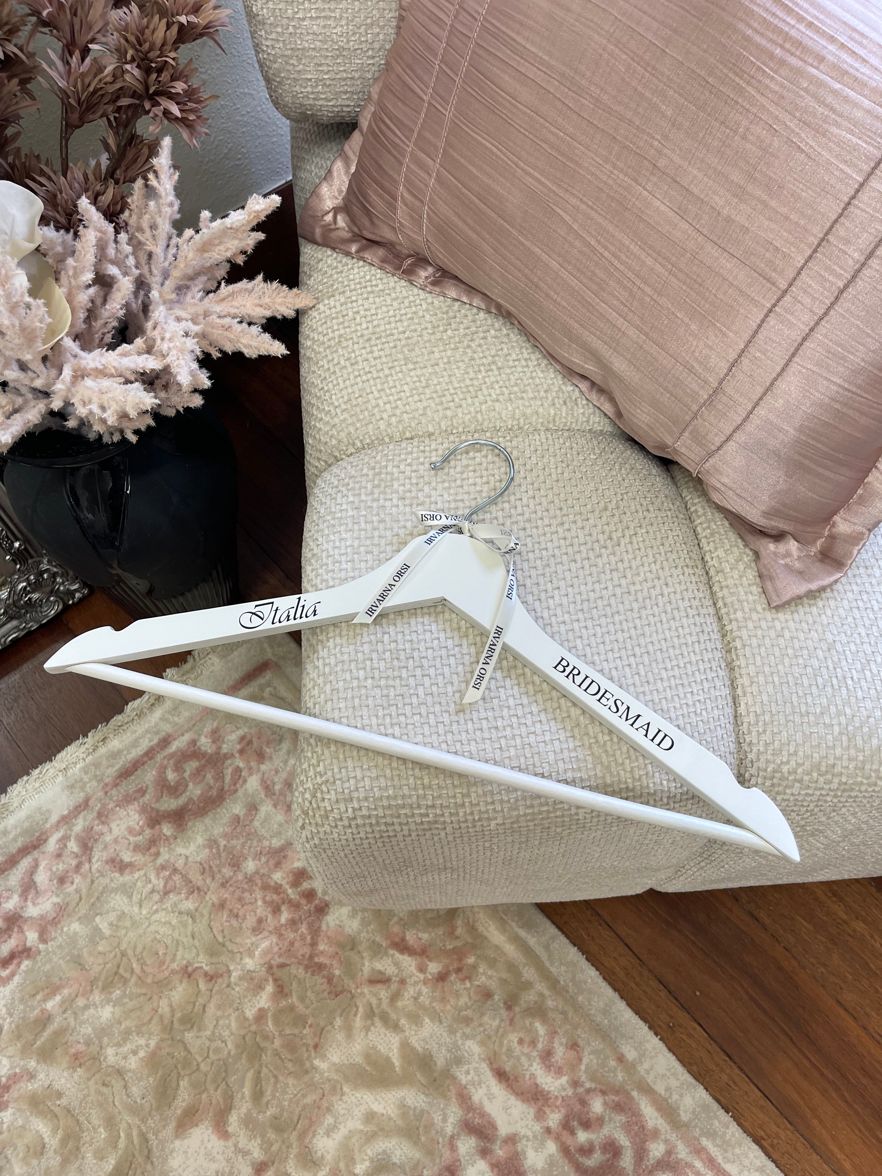 Personalised Bridal Hangers
