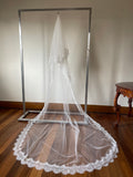 Two-tier Veil ( Ivory 300cm length )