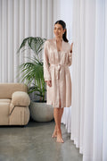 Love & Lustre Silk Robe / Dusty Pink