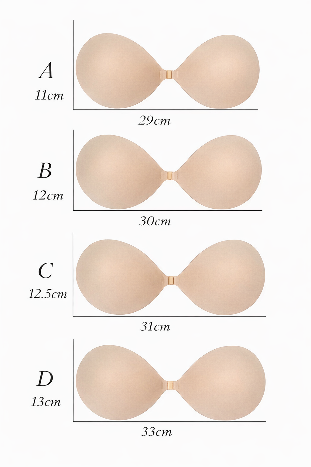 IO Atelier Stick On Bra / Nude