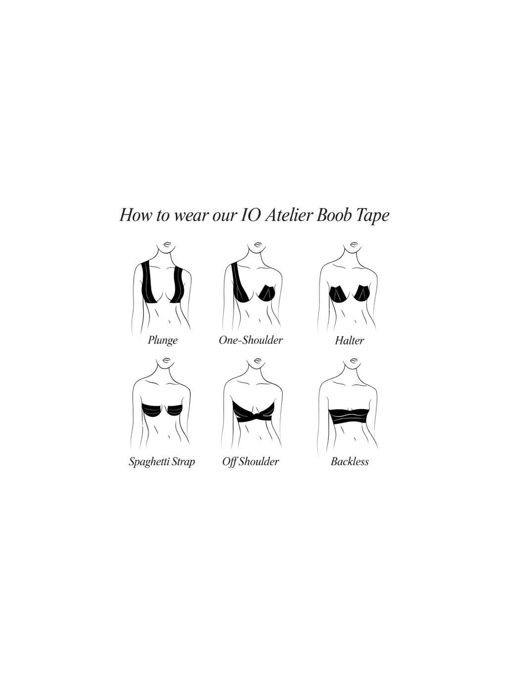 IO Atelier Boob Tape 5m / Nude