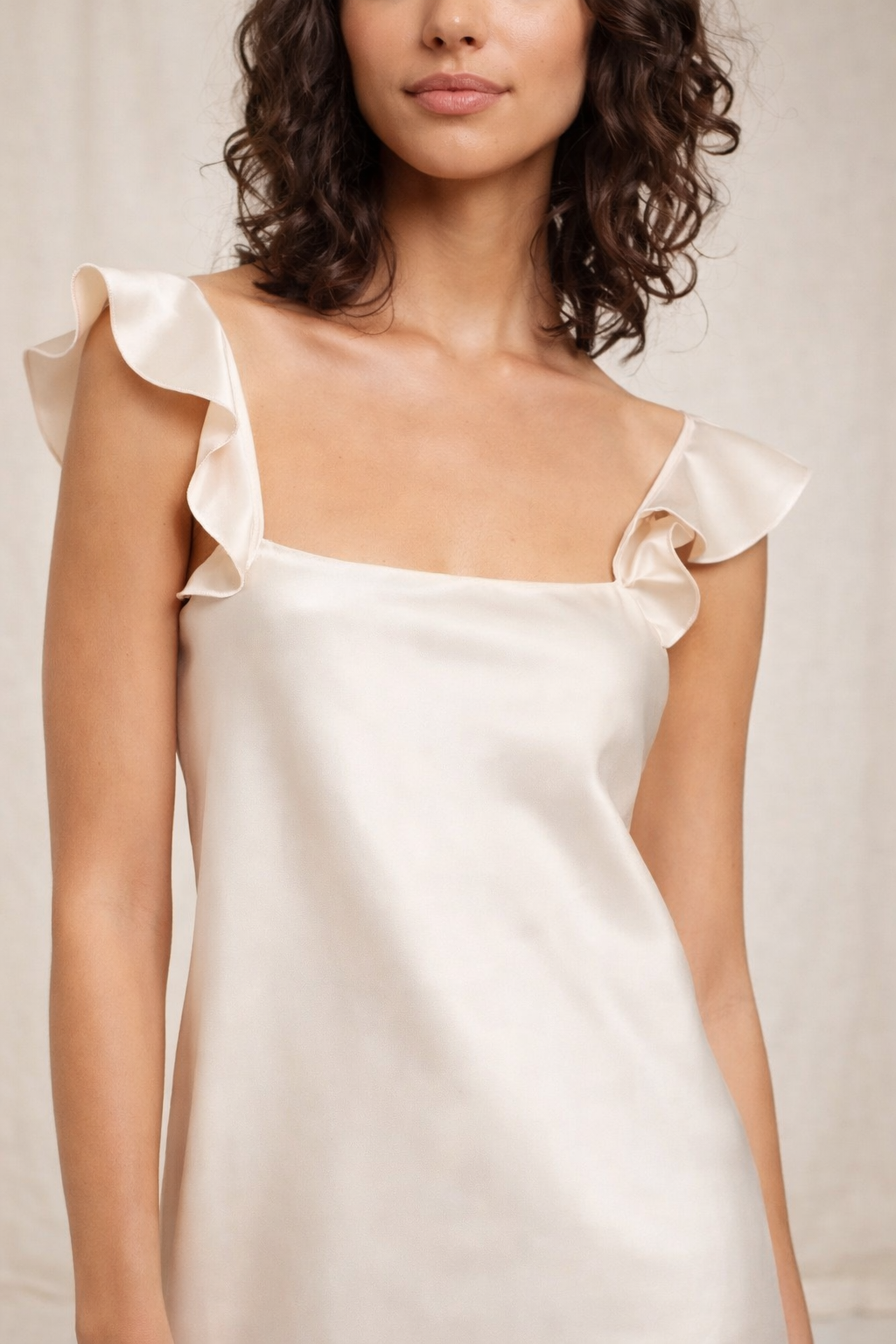 GINIA Adore Isabeau Chemise / Pearl Ivory