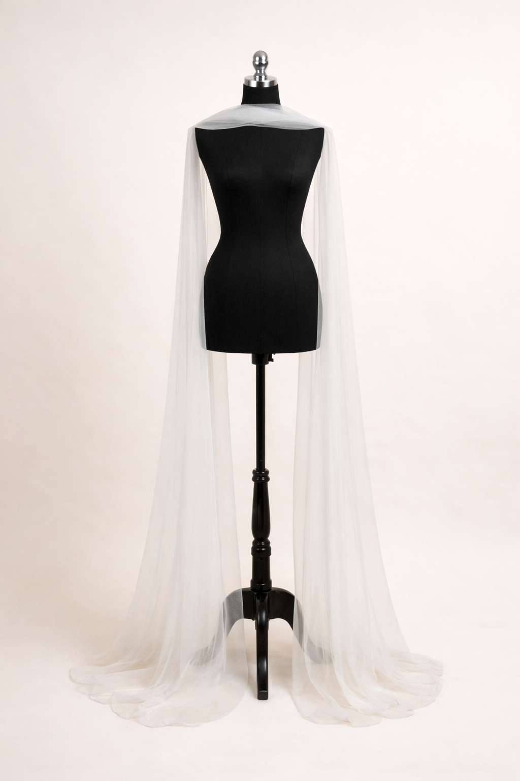 Maria Italian Tulle Bridal Neck Scarf