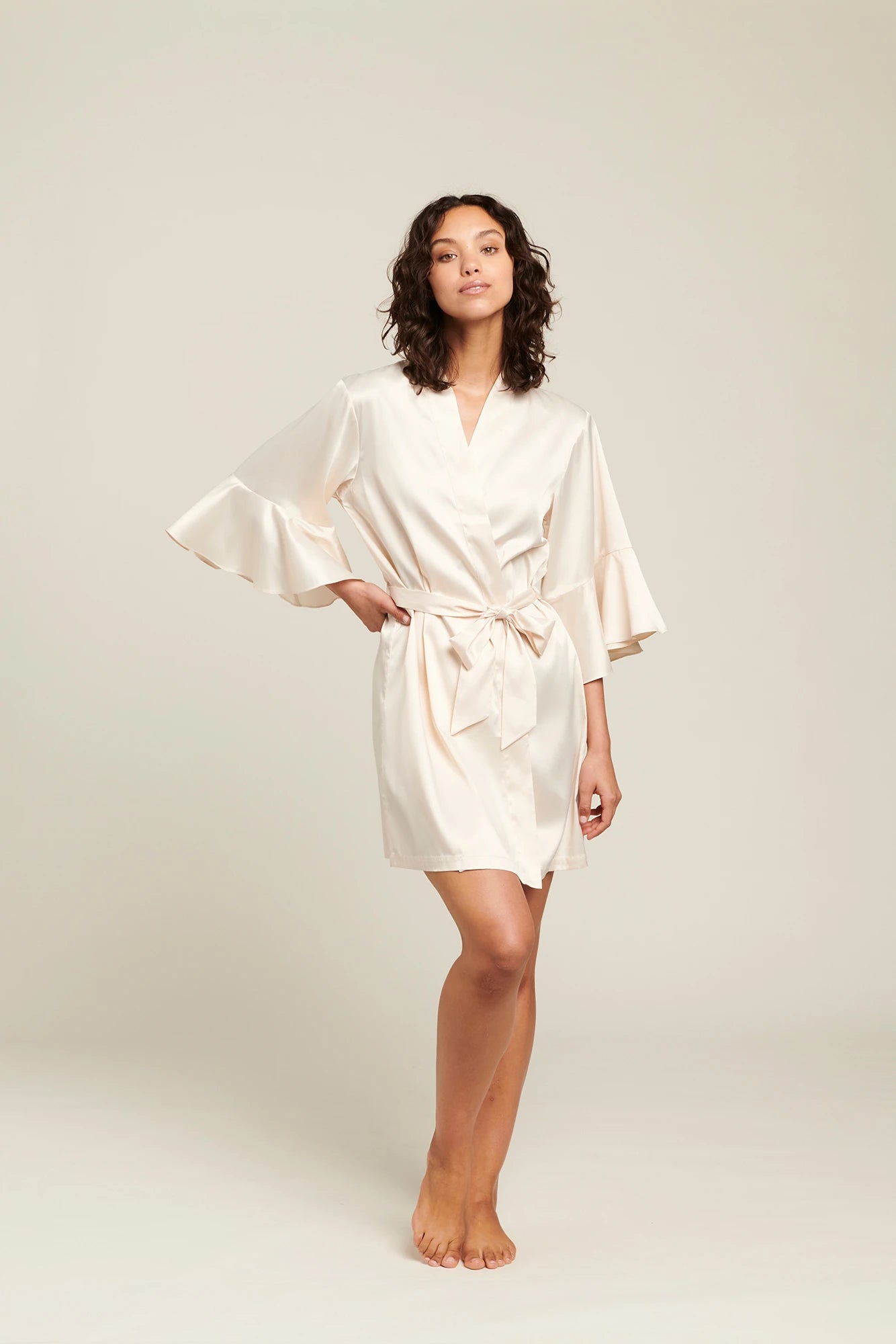 GINIA Adore Isabeau Robe / Pearl Ivory