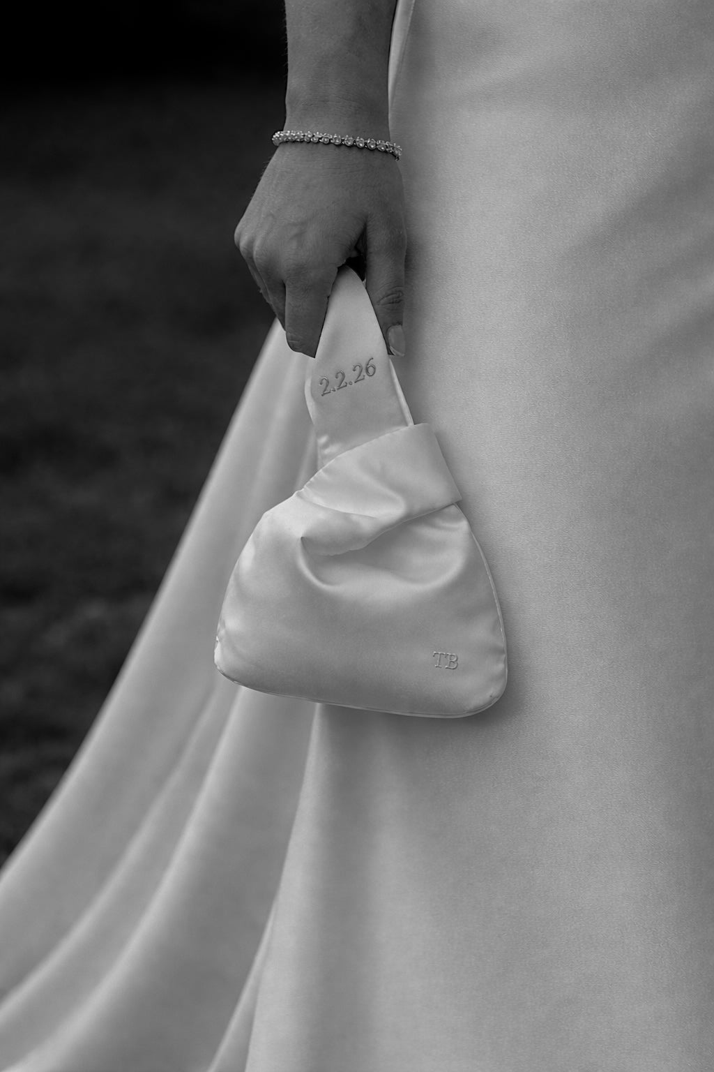 Atelier Bridal Keepsake Knot bag